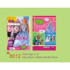Кукла Defa с нарядами и аксессуарами, 29см (DEFA, 8012d)