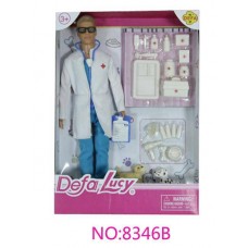 Кукла-Ветеринар (мальчик), 32.5 см (DEFA, 8346Bd)