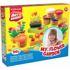 Набор для лепки средний Мой Цветочный Сад Artberry (My Flower Garden) пластилин на растительной основе 6 бан/35г (ErichKrause, 30383)