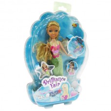 Кукла Brilliance Fair Русалочка с диадемой и подвеской в виде морского конька, 26,7 см (FUNVILLE, 2400062)