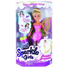 Кукла Sparkle Girlz превращающаяся в фею, в наборе с мыльными пузырями