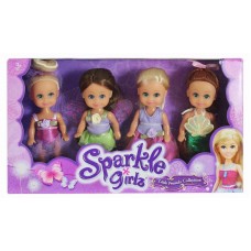 Куклы-феи Sparkle Girlz, 4 шт в наборе (FUNVILLE, 24044)