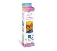 Набор для творчества ORIGAMI Картина по номерам Яркая Италия 30x50