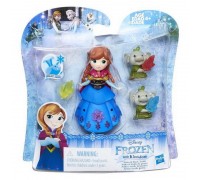 DISNEY PRINCESS. ХОЛОДНОЕ СЕРДЦЕ. Набор маленькие куклы с дргуом в ассорт.