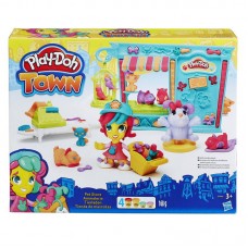 Play-Doh Город, игровой набор Магазинчик домашних питомцев (HASBRO, B3418EU4-no)