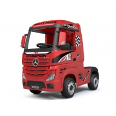 Детский электромобиль Barty Mercedes-Benz Actros (Лицензия) Красный
