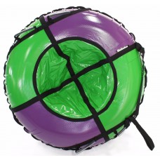 Тюбинг HUBSTER Sport Plus фиолетовый/зеленый 105 см. (во4189-1)