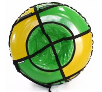 Тюбинг HUBSTER Sport Plus желтый/зеленый 90 см. (во4190-3)