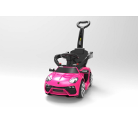 Толокар Barty Lamborghini L001 с электроприводом розовый