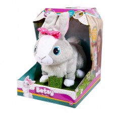 Кролик Betsy интерактивный, реагирует на голос, прыгает и шевелит ушками, со звуковыми эффектами