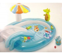 Водный игровой надувной центр "Крокодильчик (INTEX, int57129NP)