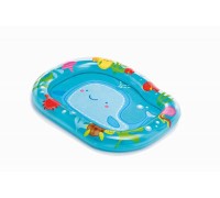 Бассейн детский МАЛЕНЬКИЙ КИТ, 1-3 года, 111,76х83,82х12,7см (INTEX, int59406NP)