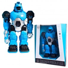 Робот "THUNDERBOLT" (цвет синий), со световыми и звуковыми эффектами , 24х12х30 см