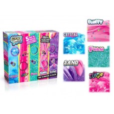 Набор слаймов Canal Toys Mix & Match CRAZE SENSATIONS Невероятные эффекты 5 готовых слайма