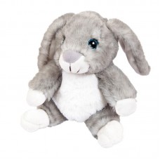 Кролик серый, 17 см игрушка мягкая. СИМВОЛ ГОДА 2023!