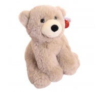 Мягкая игрушка Abtoys В дикой природе. Мишка бежевый, 30см