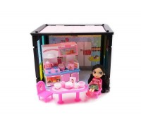 Дом "Модный дом", в наборе с куклой и мебелью, 50 деталей