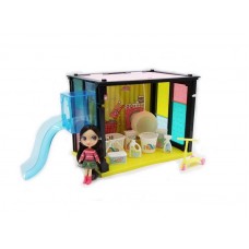 Дом "Модный дом", в наборе с куклой и мебелью, 35 деталей