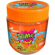 Слайм Junfa Жвачка для рук "Pea-Not Batta slime" Арахисовое масло, цвет терракотовый