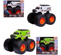 Машинка Junfa Джип-внедорожник 4х4 Турбо зверь 1:14, служба спасения