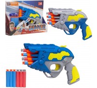 Игровой набор Junfa бластер космический, 10 мягких пуль, мишень