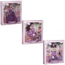 Кукла Junfa Atinil Звезда эстрады (в вечернем платье) в наборе с сумочкой и другими аксессуарами 28см
