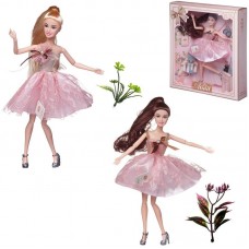 Кукла Junfa Atinil Мой розовый мир в платье с двухслойной юбкой, 28см