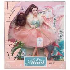 Кукла Junfa Atinil Летний день в платье с воздушной юбкой, 28см, шатенка