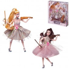 Кукла Junfa Atinil Цветочная гармония в наборе со скрипкой и другими аксессуарами 28см