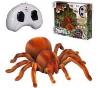 Интерактивная игрушка JUNFA Паук Тарантул коричневый, на ИК управлении