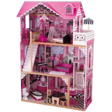 KidKraft Амелия (в подарочной упаковке) - кукольный домик с мебелью
