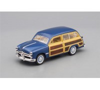 Машинка Kinsmart FORD Woody Wagon (1949), blue / brown
