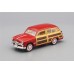 Машинка Kinsmart FORD Woody Wagon (1949), red / brown