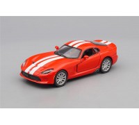 Машинка Kinsmart DODGE Viper GTS (2013), red / white