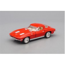 Машинка Kinsmart CHEVROLET Corvette Sting Ray (1963), red