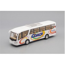Машинка Kinsmart Автобус Coach, white