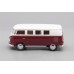 Машинка Kinsmart VOLKSWAGEN Classical Bus (1962), white / vinous