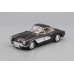 Машинка Kinsmart CHEVROLET Corvette (1957), black / white