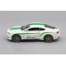 Машинка Kinsmart BENTLEY Continental GT Speed (2012), white / green