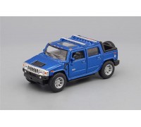 Машинка Kinsmart HUMMER H2 SUT Pick-up (2005), blue