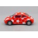 Машинка Kinsmart VOLKSWAGEN New Beetle Football, red / white