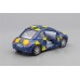 Машинка Kinsmart VOLKSWAGEN New Beetle Football, blue / yellow