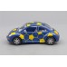 Машинка Kinsmart VOLKSWAGEN New Beetle Football, blue / yellow