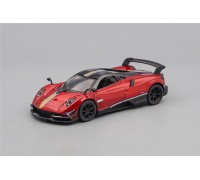 Машинка Kinsmart PAGANI Huayra BC with printing (2016), cherry