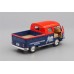 Машинка Kinsmart VOLKSWAGEN Bus Double Cab Pickup Delivery Services (1963), red / blue