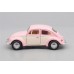 Машинка Kinsmart VOLKSWAGEN Classical Beetle (1967), pink / white