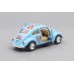 Машинка Kinsmart VOLKSWAGEN Classical Beetle Peace and Love (1967), blue