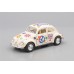 Машинка Kinsmart VOLKSWAGEN Classical Beetle Peace and Love (1967), beige