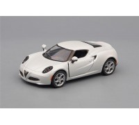 Машинка Kinsmart ALFA ROMEO 4C (2013), white