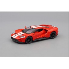 Машинка Kinsmart FORD GT (2017), red / white
